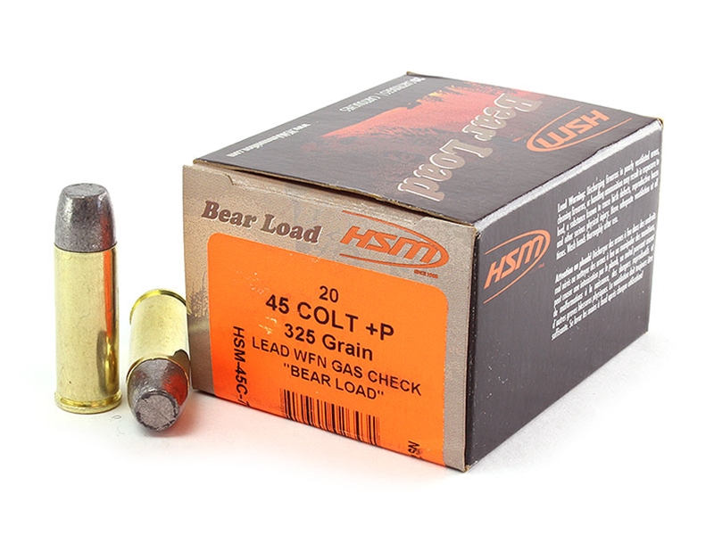 HSM Bear Load .45 LC 325gr WFN 20rd