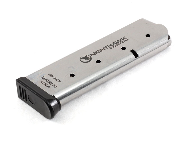 Nighthawk Custom 1911 .45ACP 8rd Magazine w/ Base Pad, Government