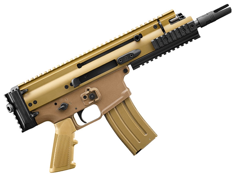 FN SCAR 15P NRCH 5.56mm 7.5' Pistol, FDE