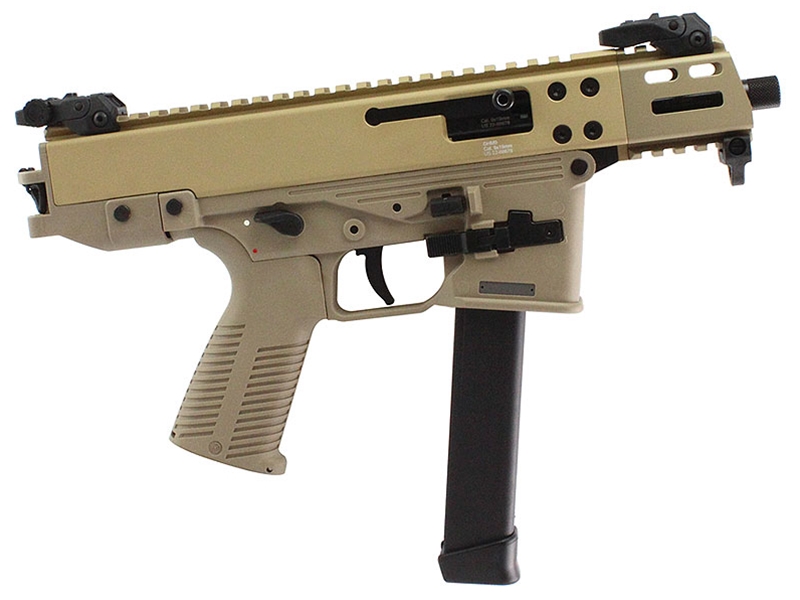 B&T GHM9 Compact 9mm Gen 2 Pistol - Glock Lower, Coyote Tan