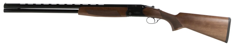 CZ 06486 Drake Southpaw 12 Gauge 28" 2 3" Gloss Black Chrome Fixed w/Pistol Grip Stock Turkish Walnut Left Hand
