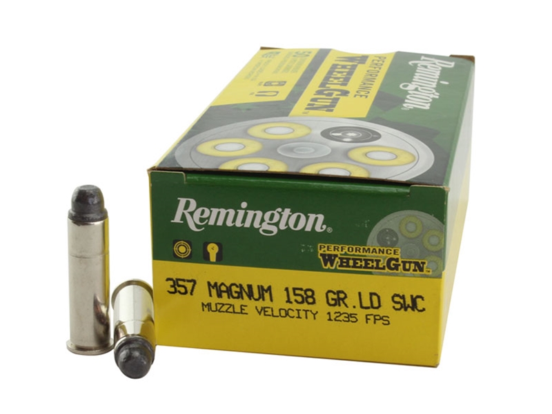 Remington Performance Wheel Gun .357 Mag 158gr LSWC 50rd