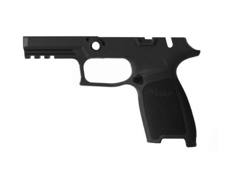 Sig Sauer P320 Carry Manual Safety Grip Module, Black - Large