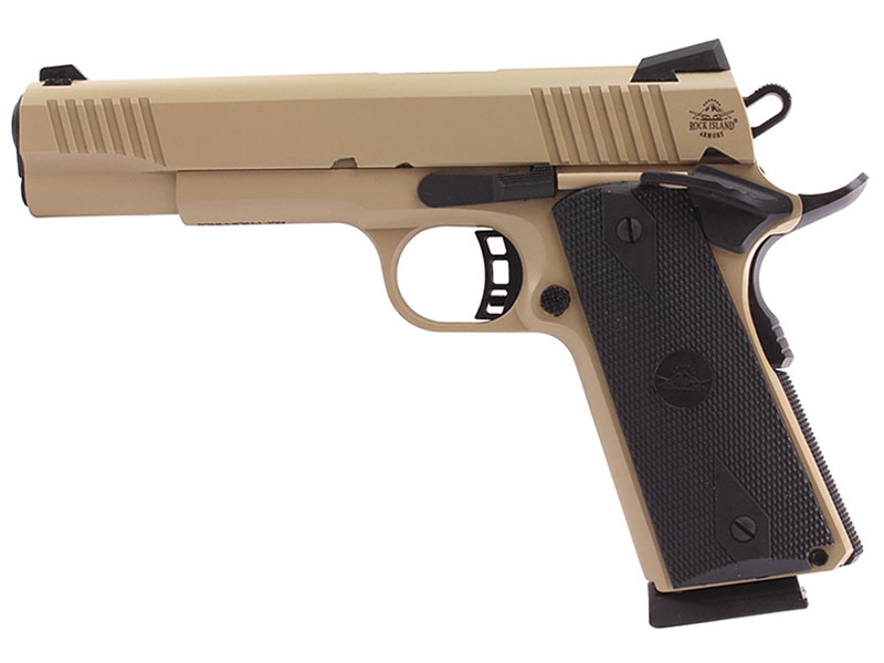 Rock Island Armory M1911 FS FDE .45ACP 5' Pistol