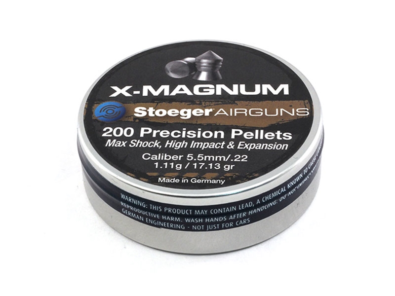 Stoeger Precision Pellets X-Magnum .22 Cal 200ct.