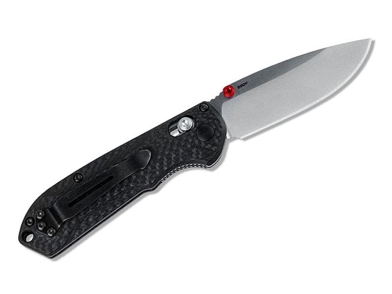 Benchmade Mini Freek 3' AXIS Folding Knife, Carbon Fiber