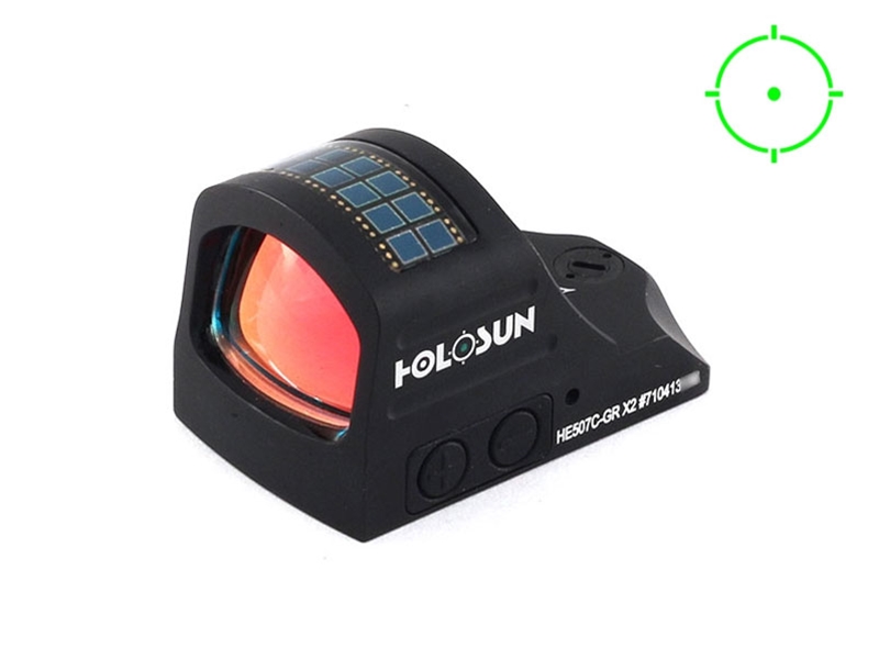 Holosun HE507C-GR X2 Solar MRS Green Dot Sight