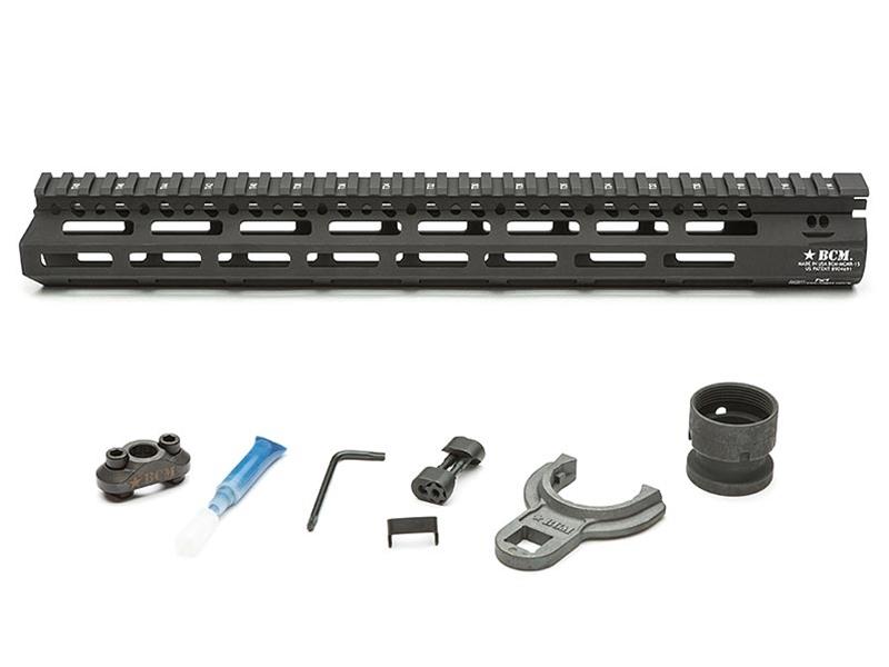 BCM MCMR-15 15' AR15 MLok Handguard, Black