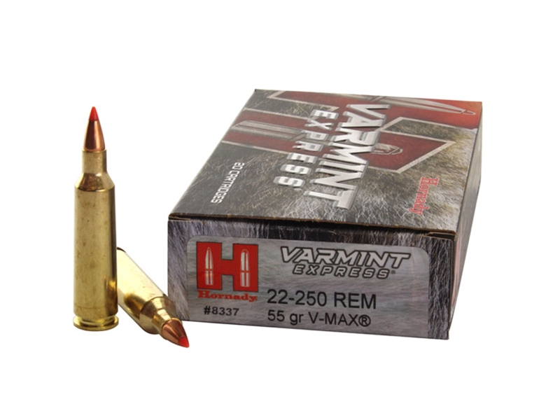 Hornady Varmint Express .22-250 Rem 55gr V-Max 20rd