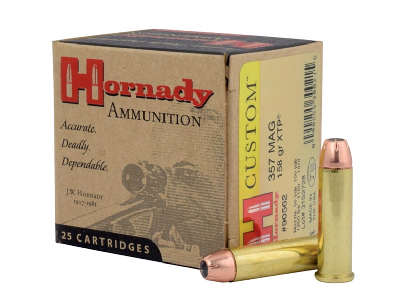 Hornady Custom .357Mag 158gr XTP 25rd