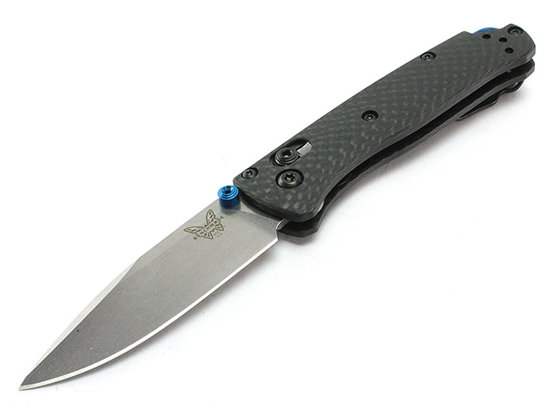 Benchmade Mini Bugout 2.82' AXIS Folding Knife, Carbon Fiber