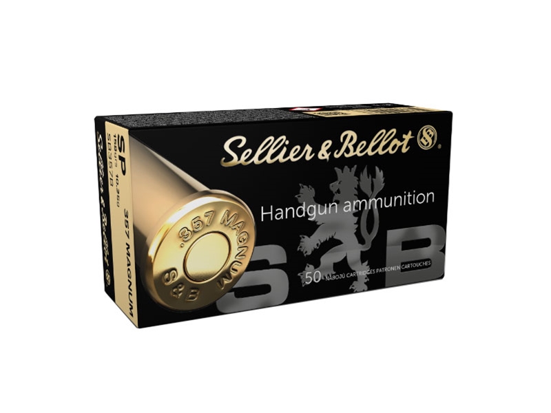 Sellier and Bellot .357MAG 158gr Soft Point 50rd