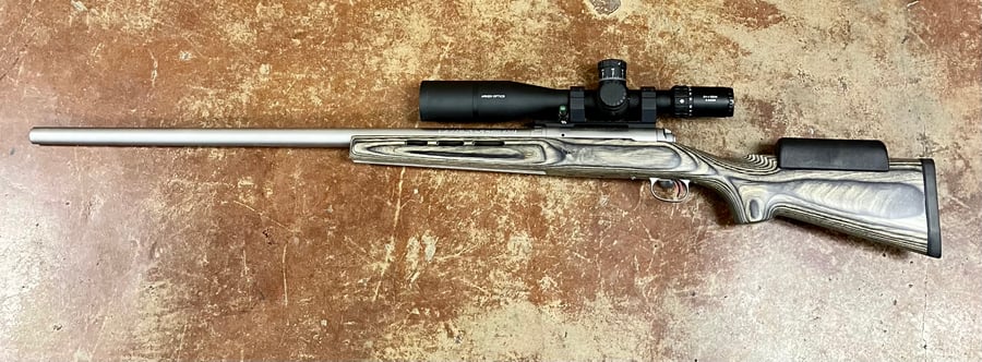 SAVAGE ARMS Model 12 Heavy Barrel, Accutrigger, w/Scope