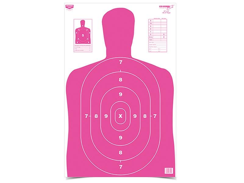 Birchwood Casey Eze-Scorer 23'x35' BC-27 Pink Paper Target, 1pk