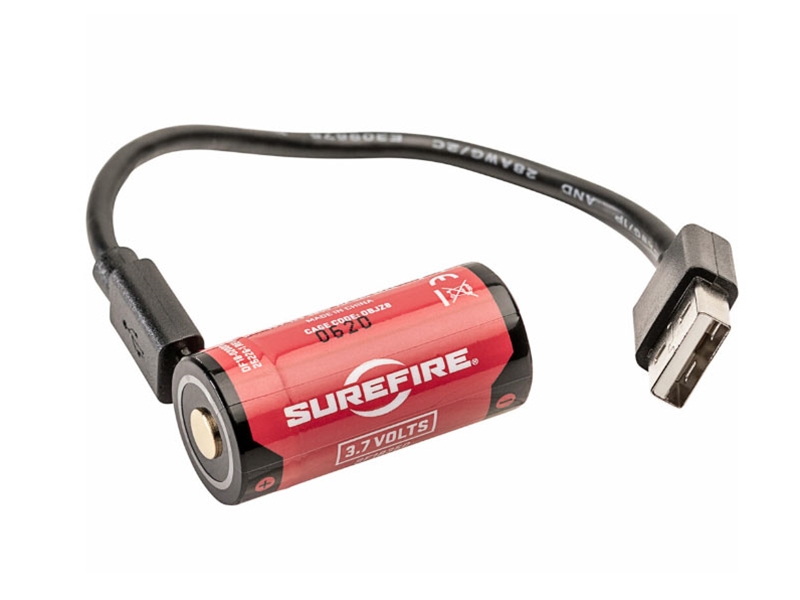 SureFire Lithium Ion Rechargeable 18350 Battery