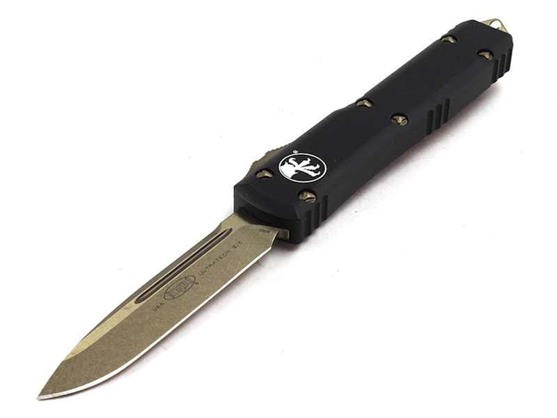 Microtech Knives Ultratech S/E Black Bronze Blade 3.4'