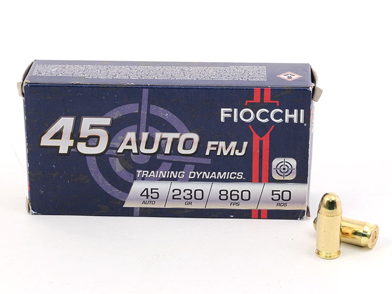 Fiocchi Training Dynamics .45ACP 230gr FMJ 50rd