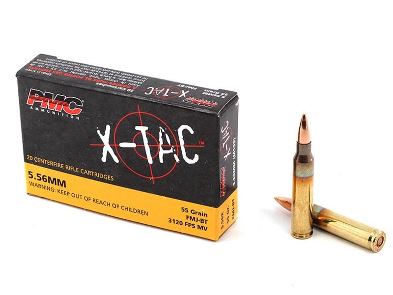 PMC X-Tac 5.56mm 55gr FMJ 20rd