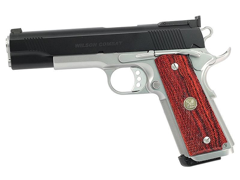 Wilson Combat CA Classic Two Tone .45ACP 5' Pistol, Black/Stainless