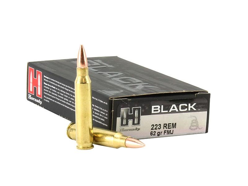 Hornady Black .223Rem 62gr FMJ 20rd
