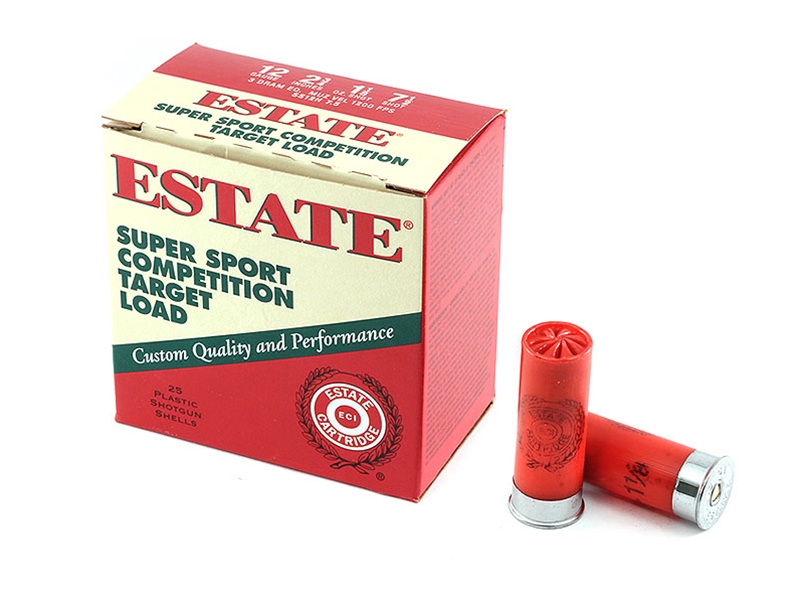 Estate Ammo Super Sport 12GA 2.75' 1 1/8 oz 7.5 Shot 25rd