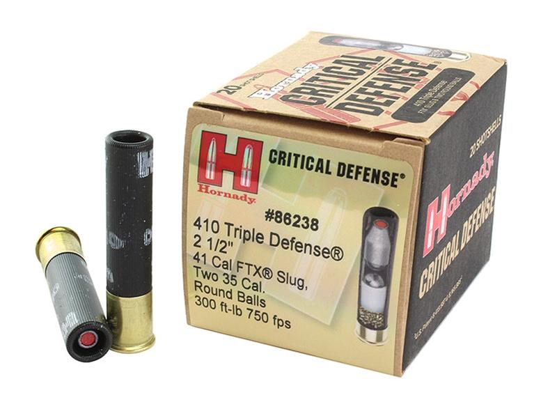 Hornady Critical Defense .410 2.5' Triple Defense 20rd