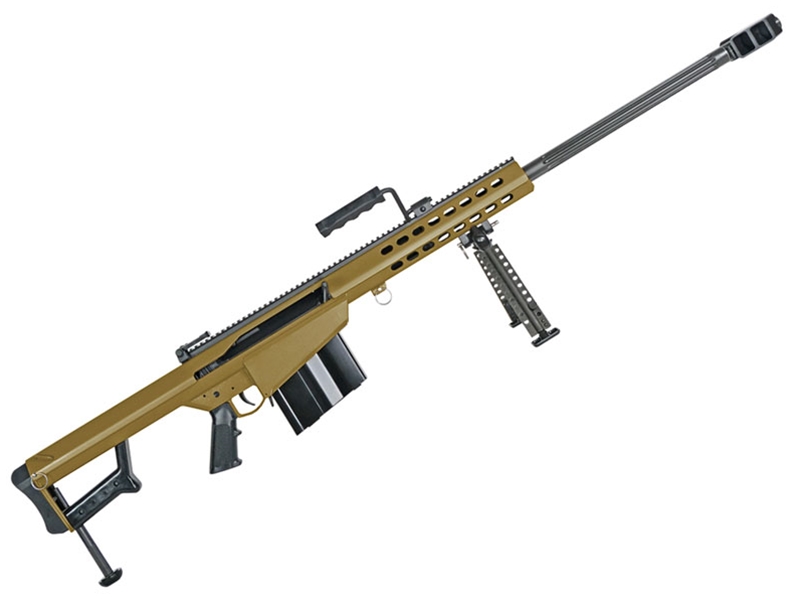 Barrett Model 82A1 .50BMG 29' 10rd Rifle, FDE Cerakote