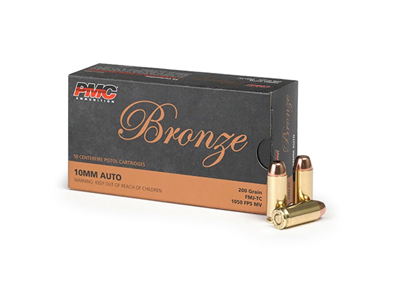 PMC Bronze 10mm 200gr FMJ TC 50rd