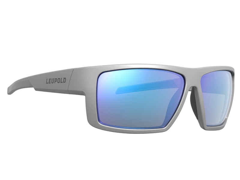 Leupold Performance Eyewear Switchback - Matte Gray, Blue Mirror Glasses