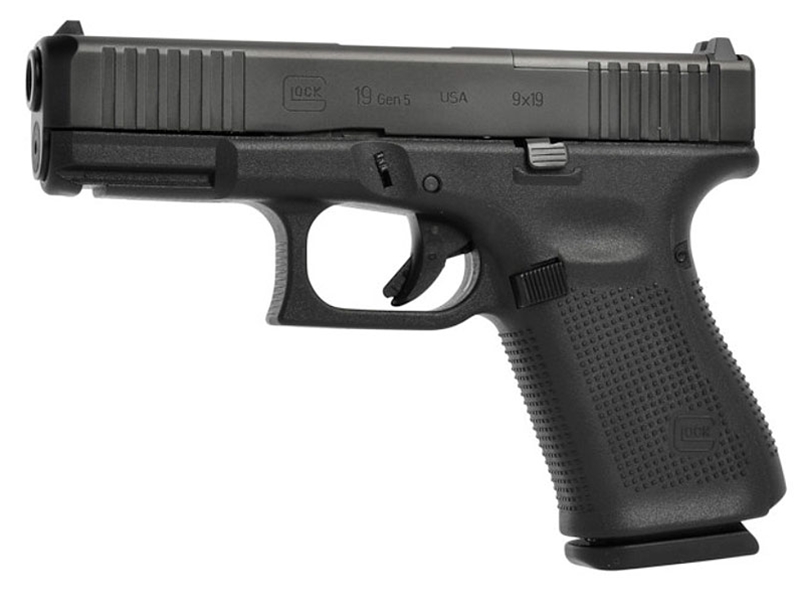 Glock 19 Gen5 USA MOS Front Serrations