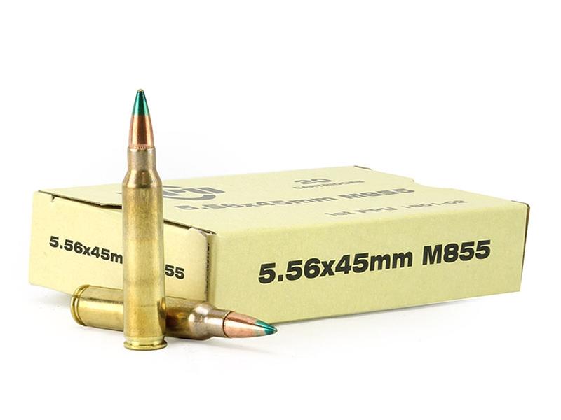 PPU 5.56mm M855 62gr FMJ Steel Core 20rd