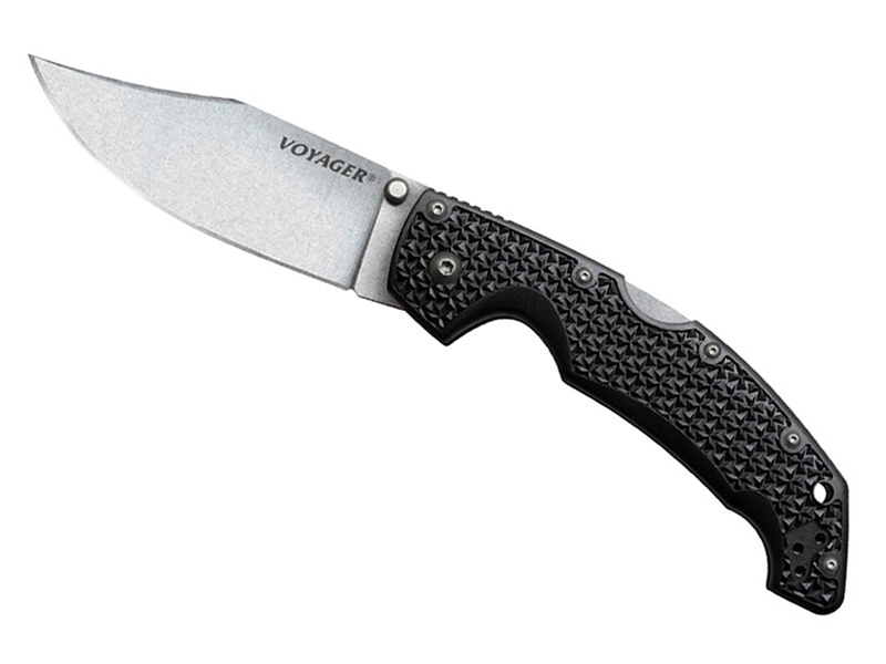 Cold Steel Voyager Large, Drop Point, Plain Edge