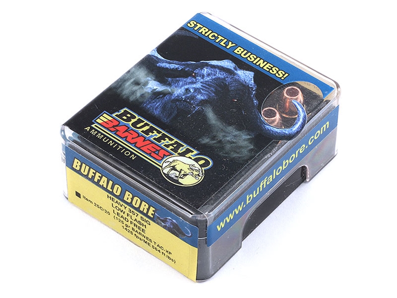 Buffalo Bore 357Sig 125gr Barnes TAC-XP Lead Free 20rd