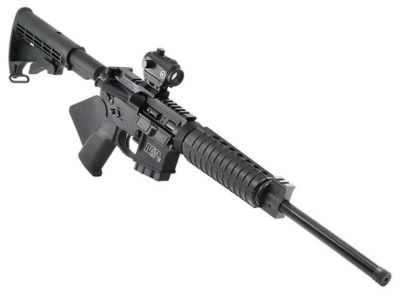 S&W M&P15 Sport II Optics Ready 5.56mm 16' Rifle w/ Red Dot - Factory CA Featureless