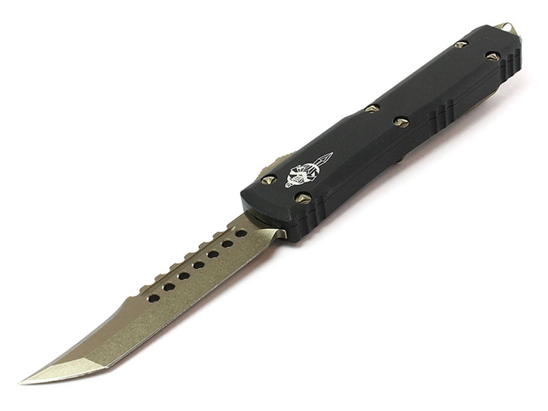 Microtech Knives Ultratech Hellhound Bronzed Black