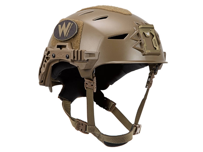 Team Wendy EXFIL LTP Rail 3.0 Bump Helmet, Tan, Size 1 (M/L)