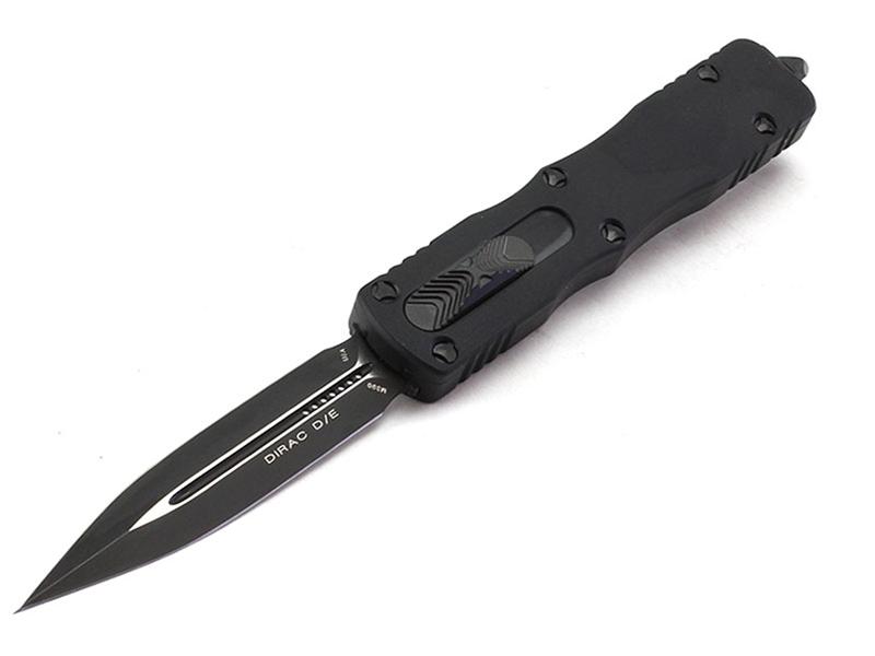 Microtech Knives Dirac Tactical D/E Black Standard Black