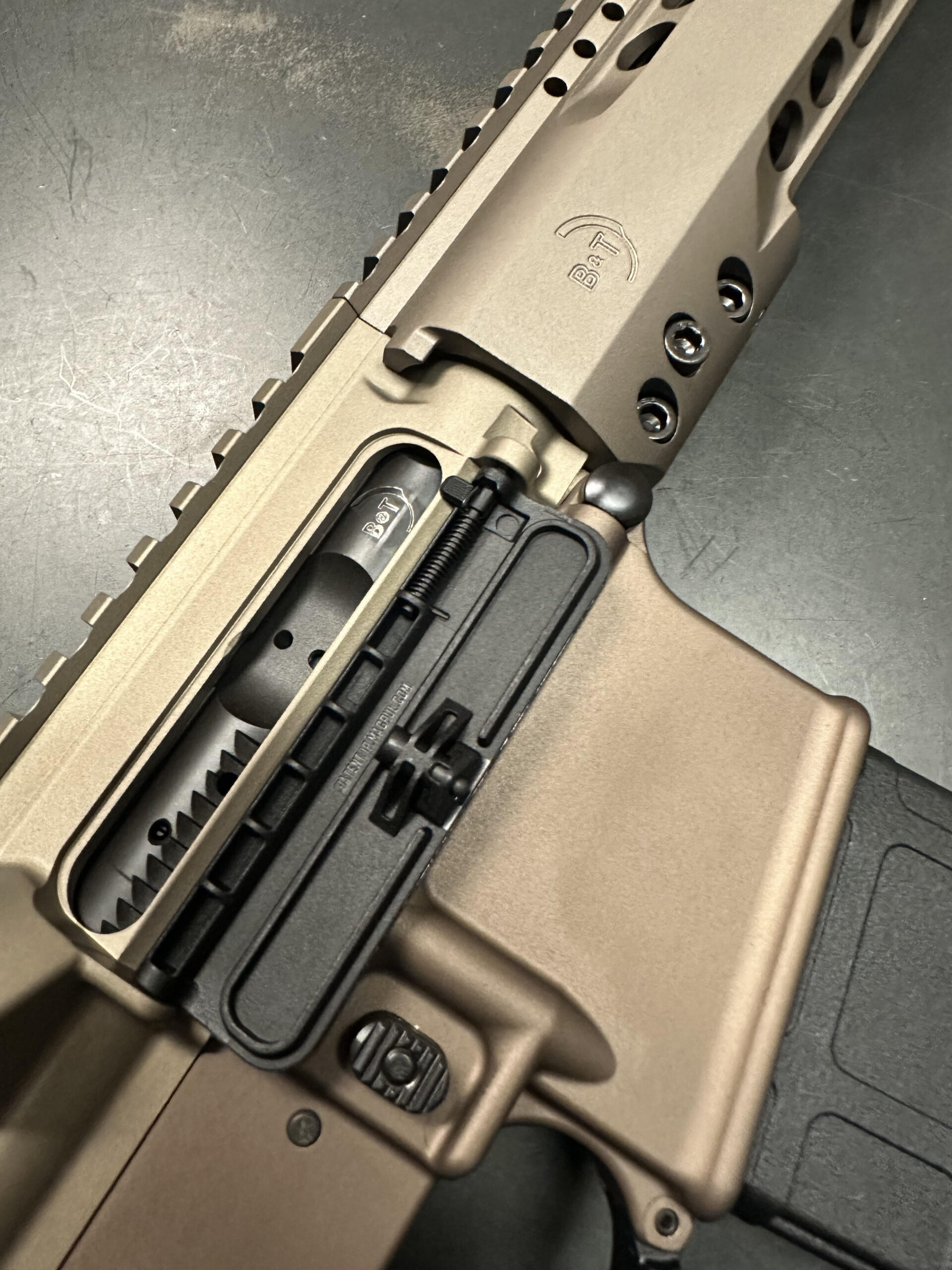 B&T / HODGE DEFENSE BT-15 MOD 1 16” 5.56 Rifle in Anodized Coyote Tan