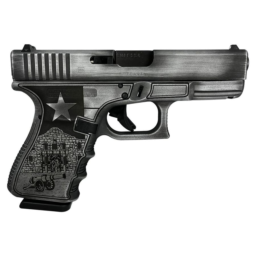 GLOCK G19 GEN3 (TEXAS SILVER)