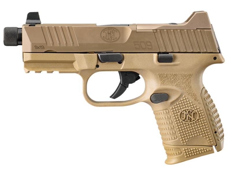 FN 509C Tactical 9mm Pistol, FDE TB