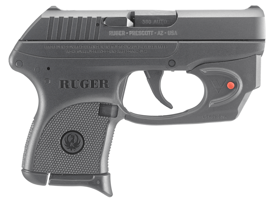 RUGER LCP WITH VIRIDIAN LASER