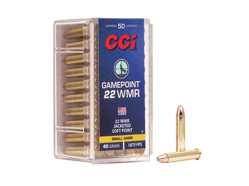Federal CCI 22WMR 40gr JSP 50rd