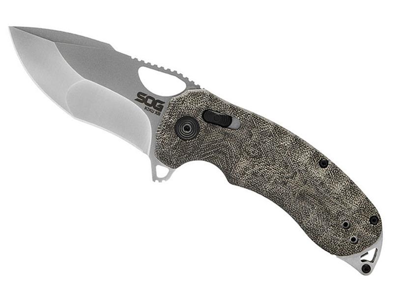 SOG Kiku XR Folding 3.03' Satin Knife