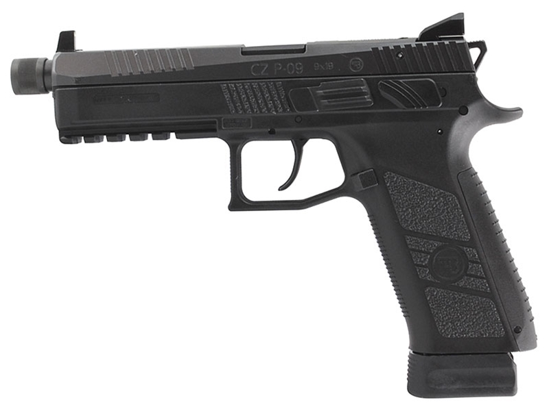 CZ P-09 Black 9mm - Suppressor Ready 89270