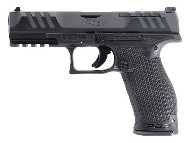 Walther PDP 9mm Full Size 4.5' Pistol, Black LE Only