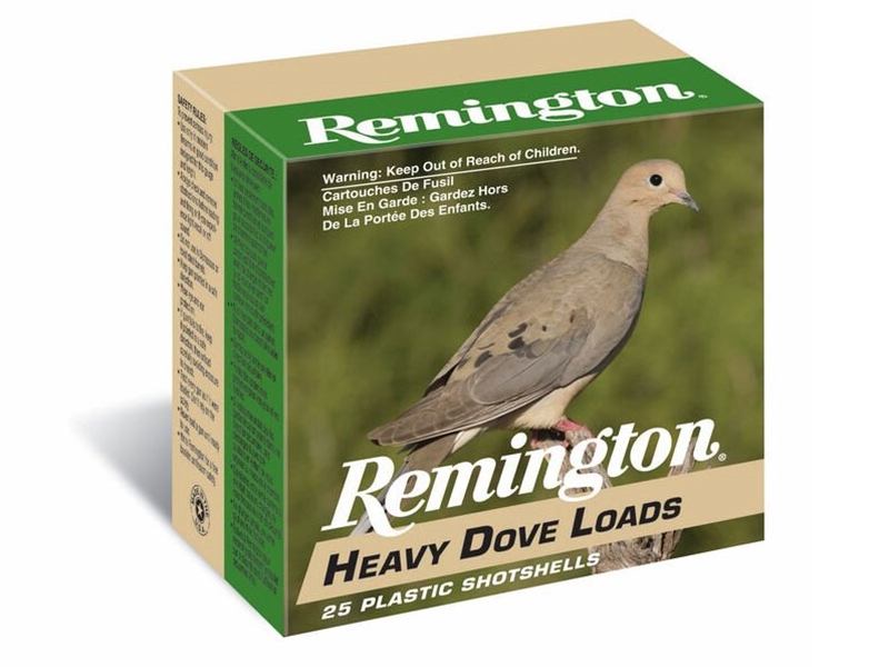 Remington Heavy Dove Load 12GA 8 Shot 25rd