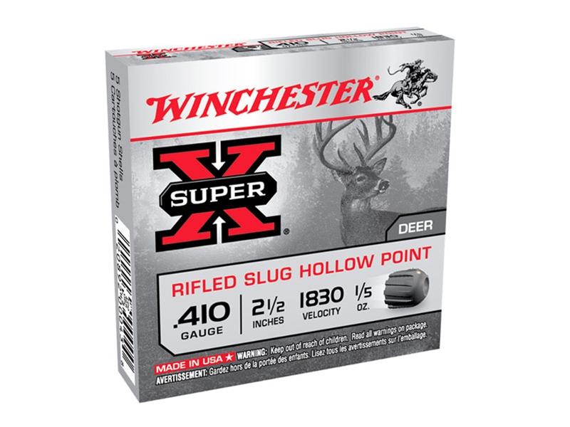 Winchester Super-X 410GA 2.5' 5rd Rifled Slug