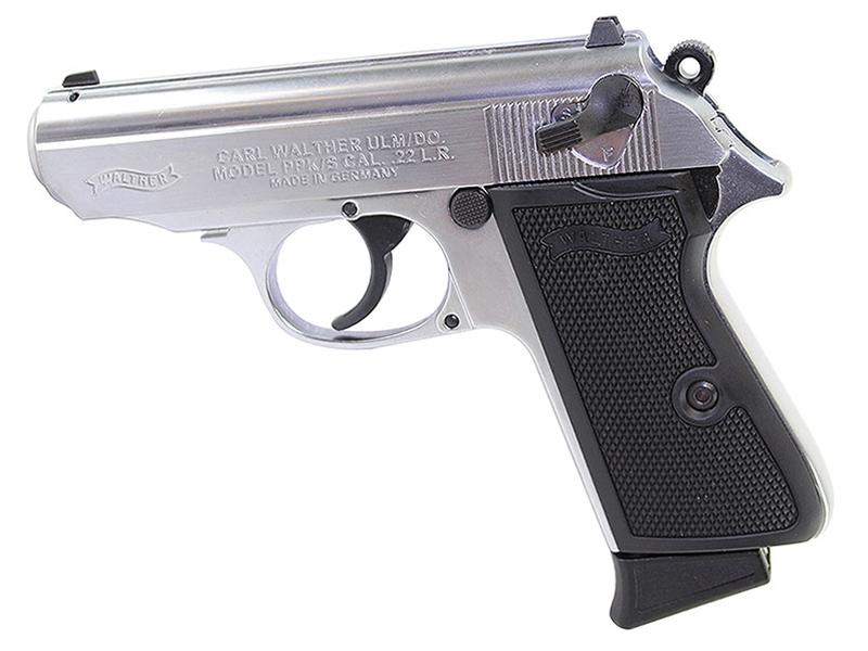 Walther PPK/S .22LR Nickel 10rd Threaded 3.3' Barrel