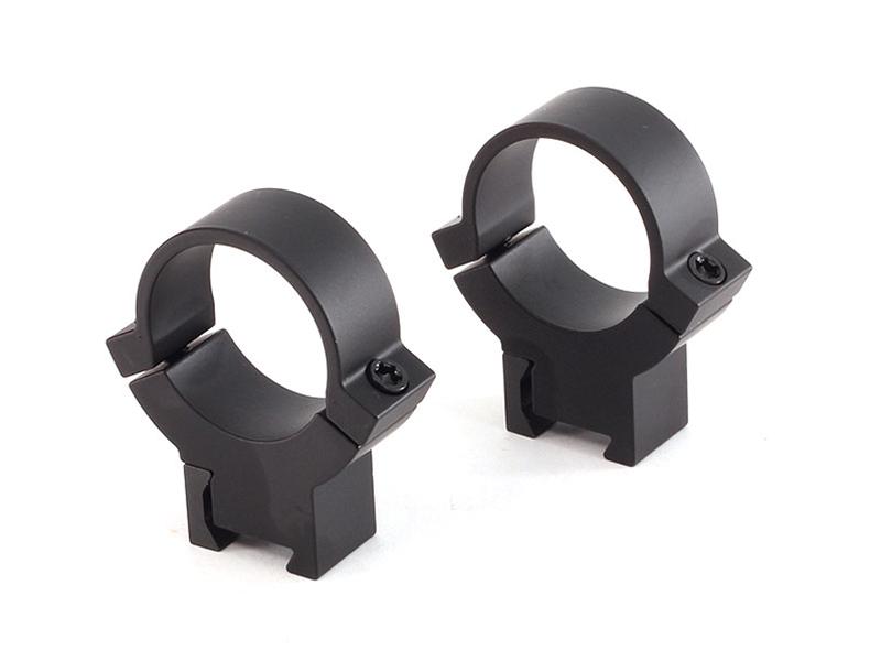 Warne 1' Rimfire Matte Rings