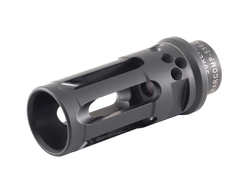 SureFire Closed Tine WarComp SOCOM Flash Hider/Suppressor Adapter, 5.56/.223 1/2-28